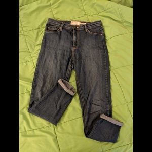 Free People High Rise Denim Jeans